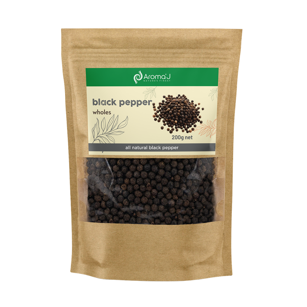 Black Pepper Wholes 200g