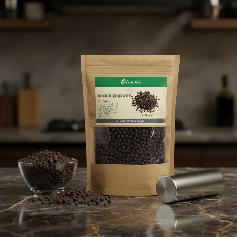 Black Pepper Wholes 200g
